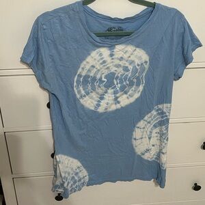 Stranded Blue Tie Dye Tee